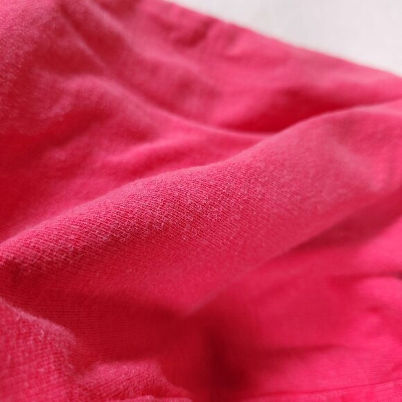 Free People FP One Mason Hoodie Cardigan Button Jacket Red Pink Waffle - Picture 13 of 16